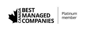 Canada best managed companies - Platinum member.